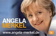 Homepage von Angela Merkel